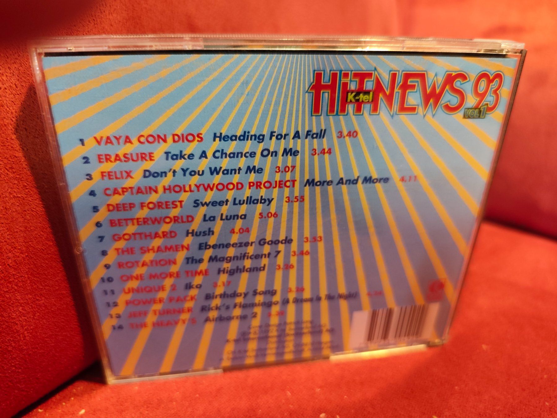 CD: Sampler Hit News 93 Vol. 1 – Usato da Zofingen venduto da noise123 1