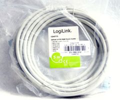 LOGILINK Patch Kabel RJ45 - 5m - Cat 7 600 MHz