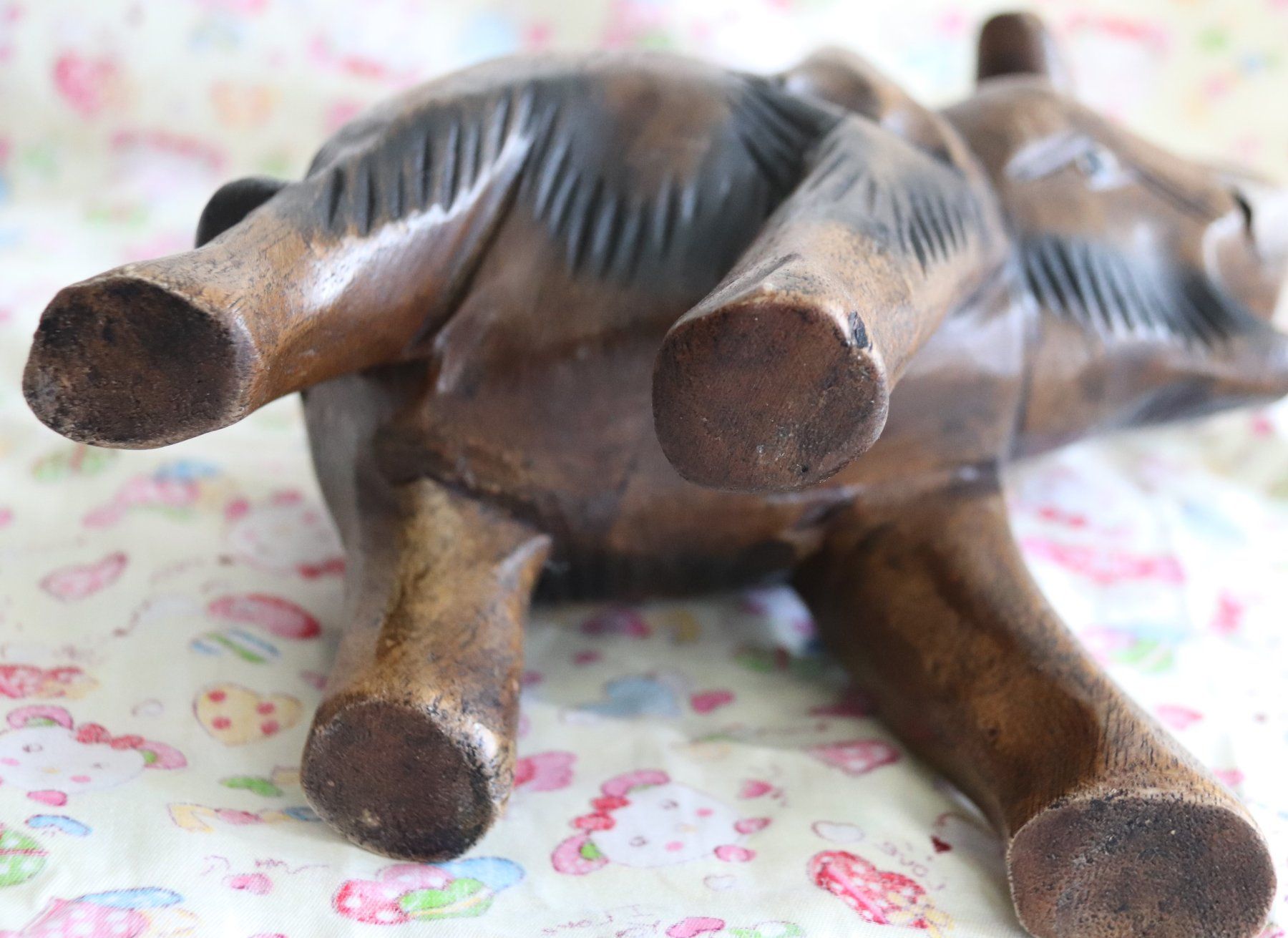 Sculture & Statue: Elefant aus Holz geschnitzt – Usato da Glattfelden venduto da Sirax 4