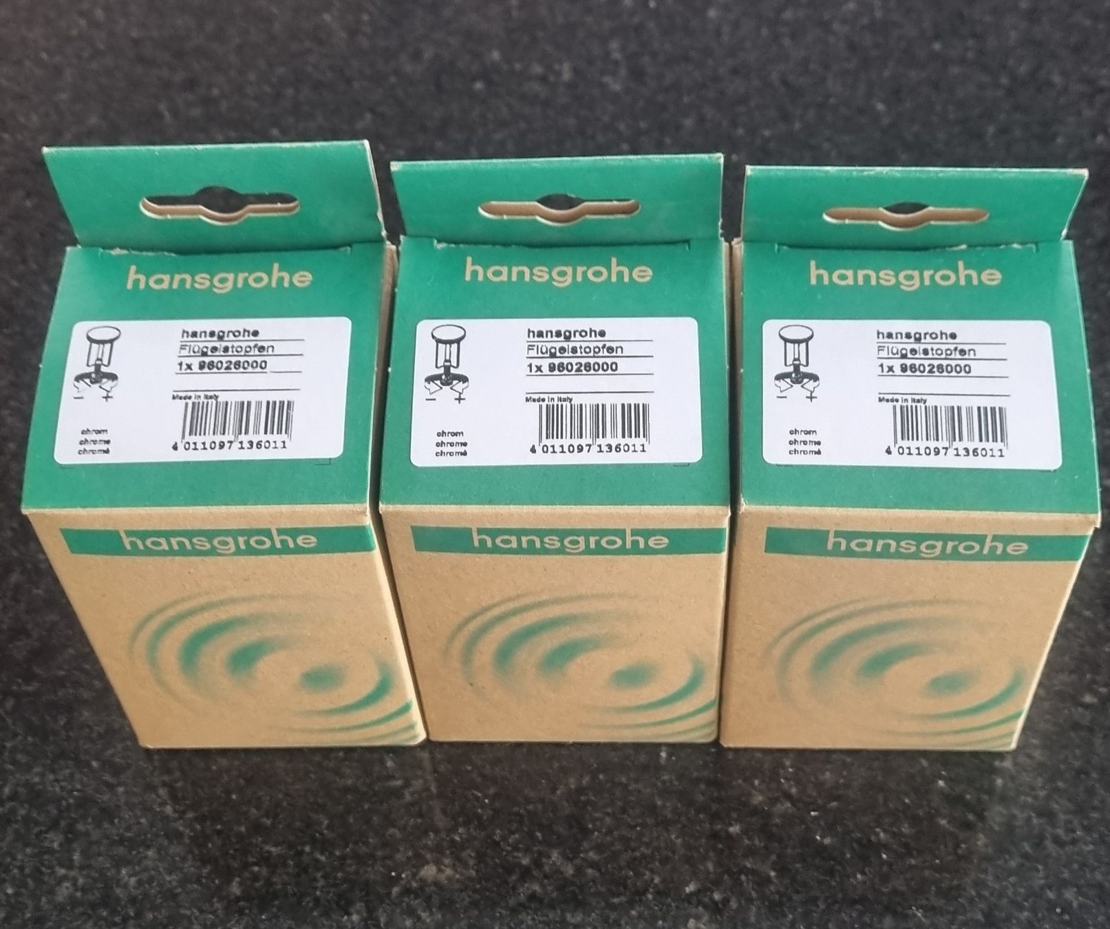 Hansgrohe Rubinetteria: Flügelstopfen Hansgrohe chrom – Nuovo e nell'imballaggio originale da Konolfingen venduto da fiirabe66 4