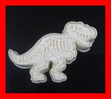 Ausstechform Dinosaurier Tyrannosaurus Jurassic Park Cookie