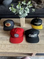 Cap Paket 4x Volcom Independent Obey Snapback