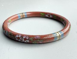 Vintage Armreif Cloisonné emailliert