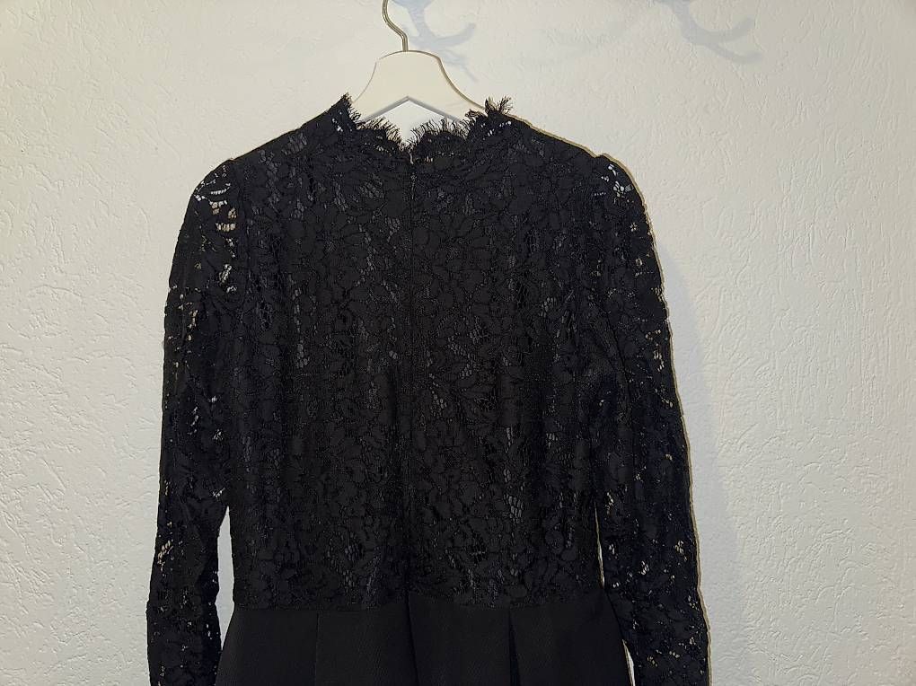 C&A Vestiti: Schwarzes Spitzenkleid Molly Bracken Grösse L – Usato da Aarburg venduto da ktu_zm5p 3