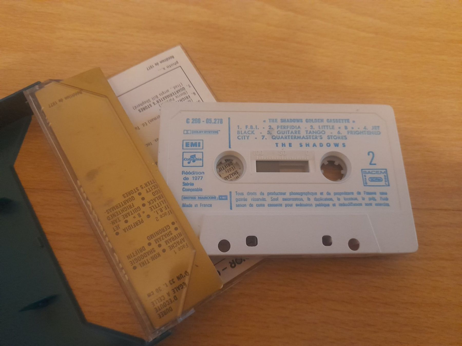 Kompaktkassetten: Musikkassette The Shadows – Gebraucht aus Lustmühle von chevi03 2
