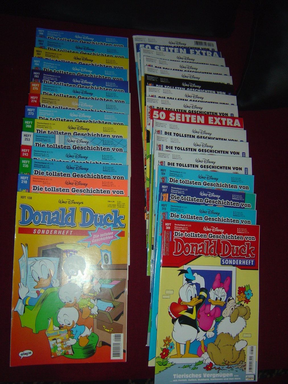 Comics: 28x Donald Duck, Sonderheft – Gebraucht aus Rottenschwil von chnoblipress