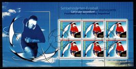 2005 Kleinbogen "Sehbehindertenfussball" Nr. 1166 mit ET-ʘ