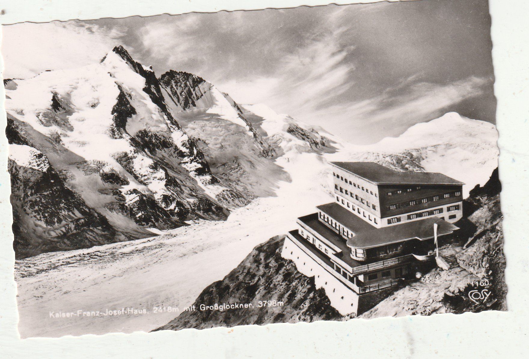 Cartoline postali: Berghaus - Grossglöckner – Usato da Lumbrein venduto da made02
