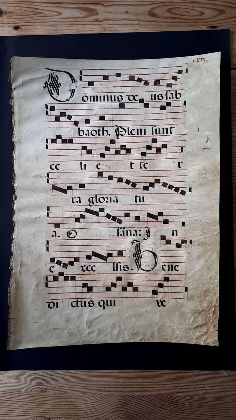 Poster & Bilder: Pergament Musik Handschrift Kloster – Gebraucht aus Dielsdorf von anabur 2