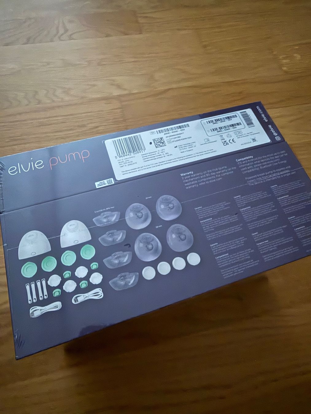 Elvie Accessori per l’allattamento: Elvie Doppelmilchpumpe Originalverpackt – Nuovo e nell'imballaggio originale da Rikon im Tösstal venduto da arizona8 2