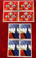 4 er Block Nr.805/806 mit VollStempel Bern