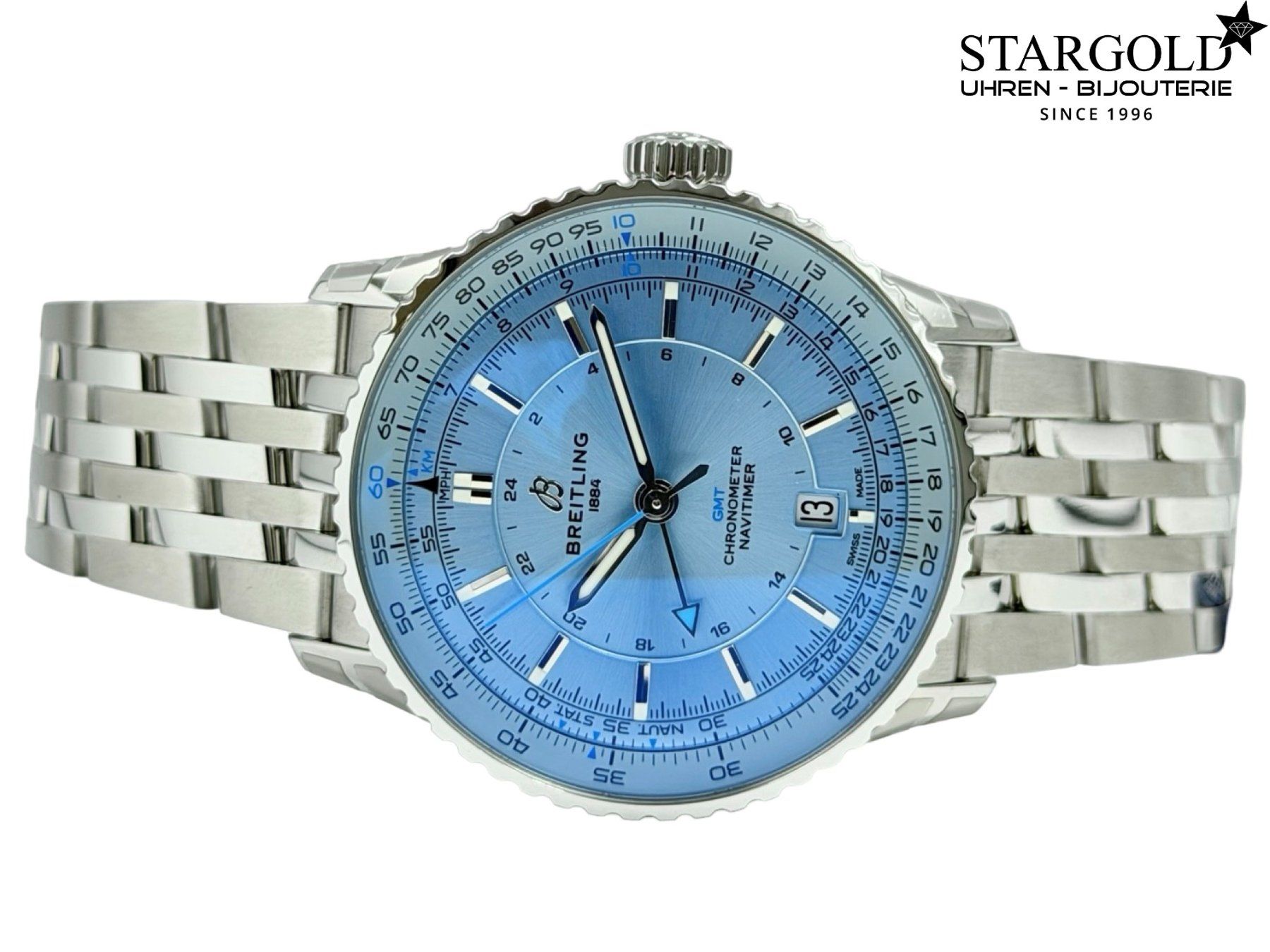 Breitling Montres: Breitling Navitimer GMT 41 - A32310171C1A1 – D'occasion à Zürich par Stargold-Uhren 3