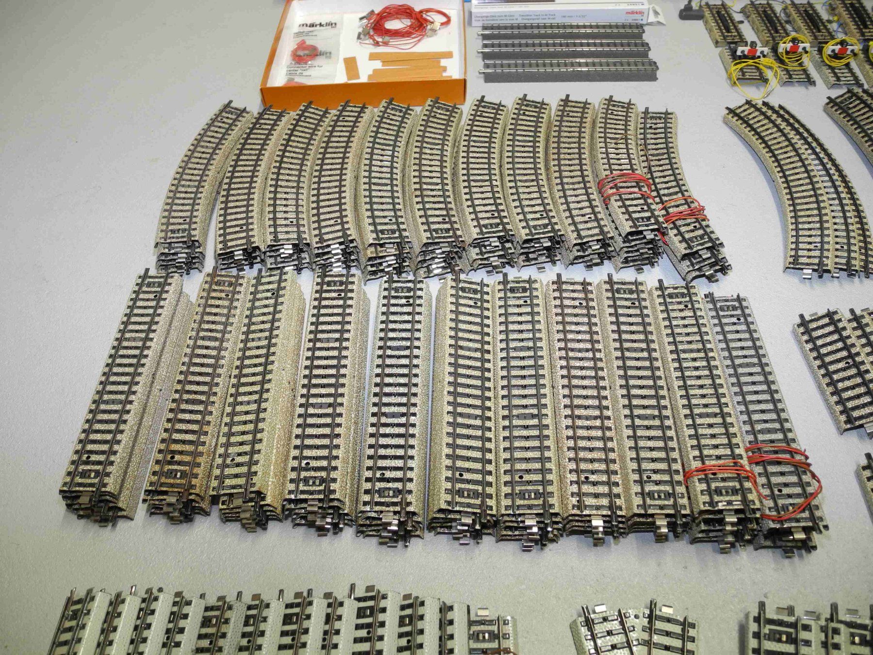 Märklin Modellini di ferrovie: Märklin HO M-Gleis Konvolut – Usato da Güttingen venduto da romli 4