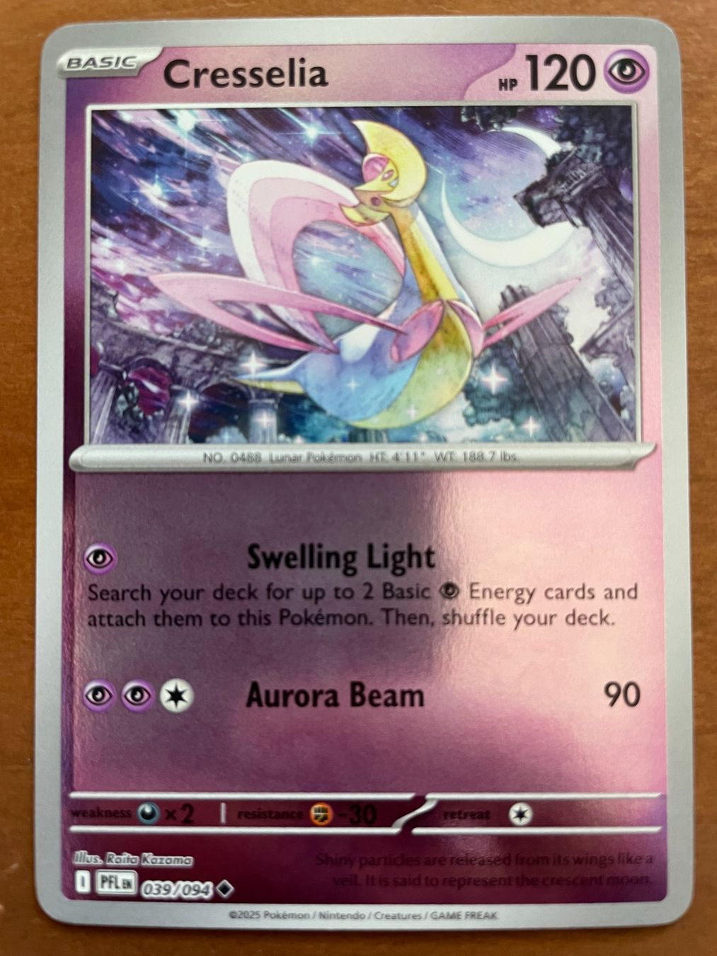Pokémon Carte collezionabili: Pokemon Cresselia Reverse (Versand gratis) – Nuovo (secondo la descrizione) da Chur venduto da Angerson