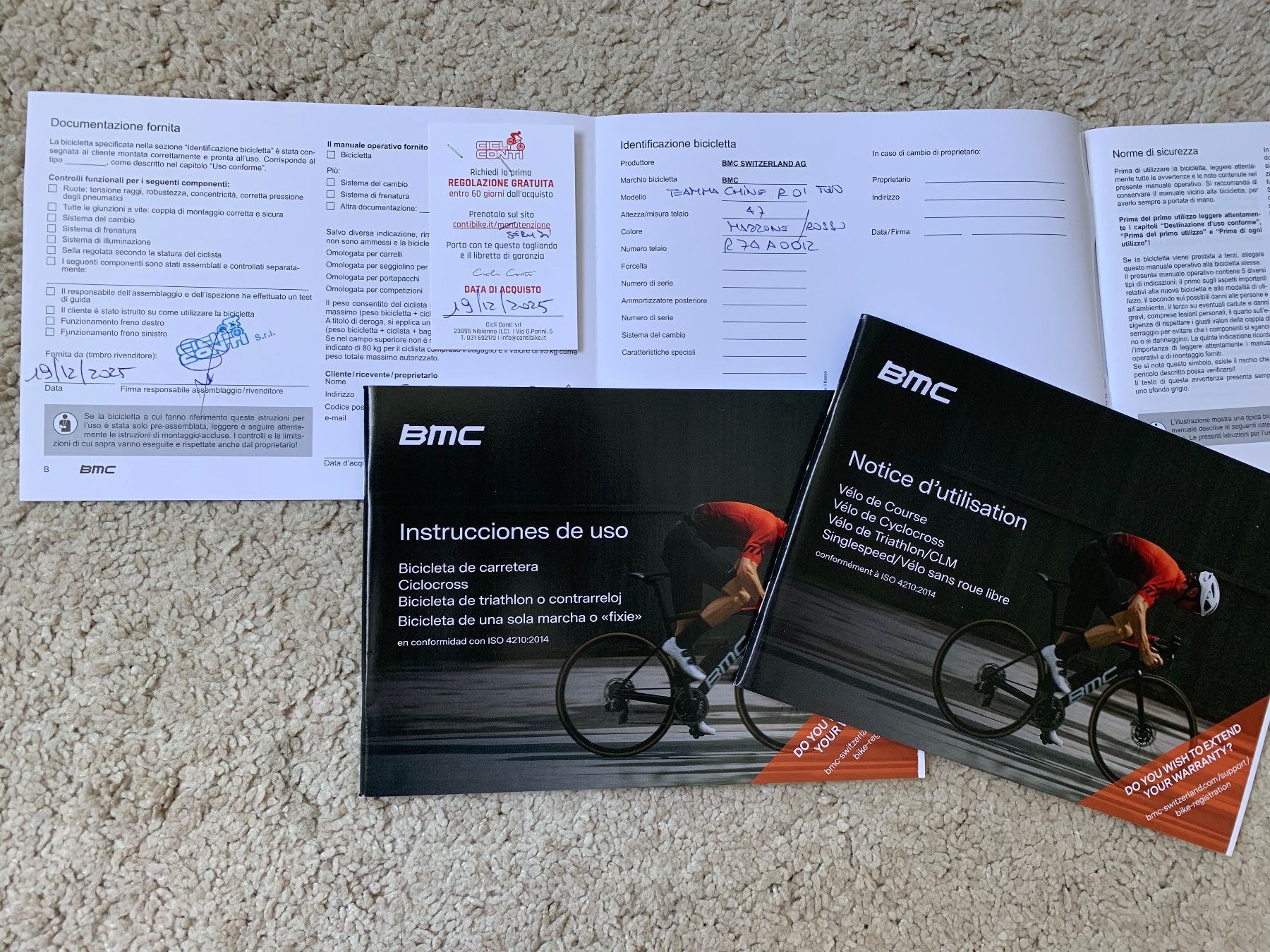 BMC Velos: BMC Teammachine R 01 TWO Frameset 2025 Gr. 47 – Neu (gemäss Beschreibung) aus Pregassona von spu_zj65 9