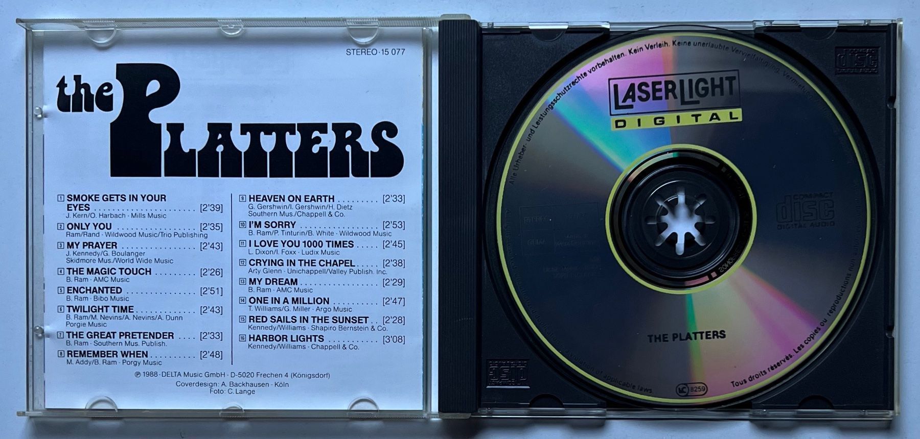 CD: The Platters / Only You – Usato da Näfels venduto da rottabi 2