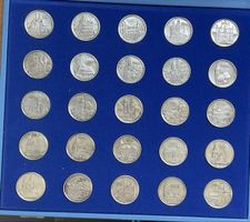 Medaillen Sammlung Kirchen der Schweiz 25 Stück