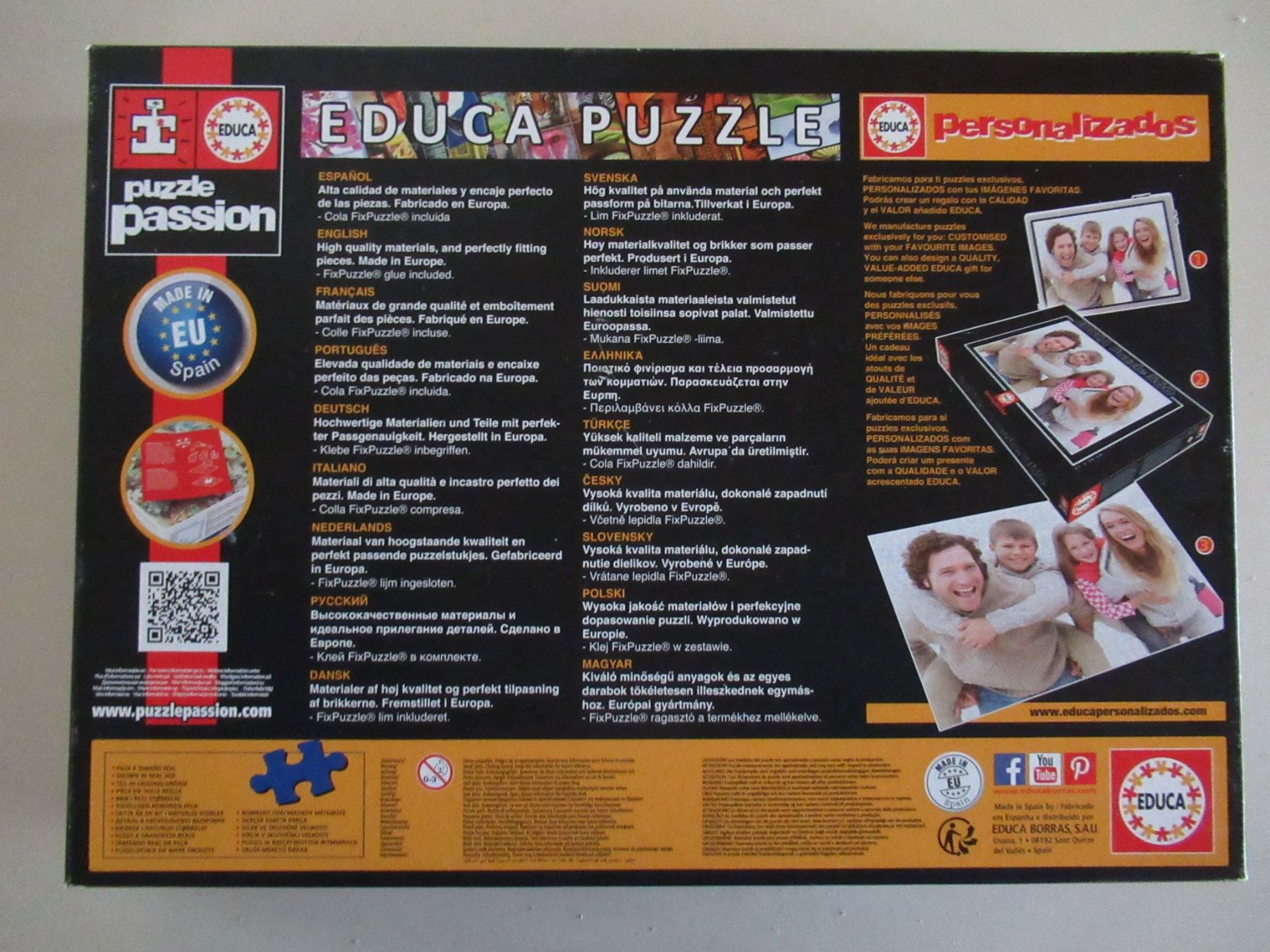 Educa Puzzle: Educa Puzzle 1000 Teile Sewing Corner komplett – Usato da Trimbach venduto da donlyn 1