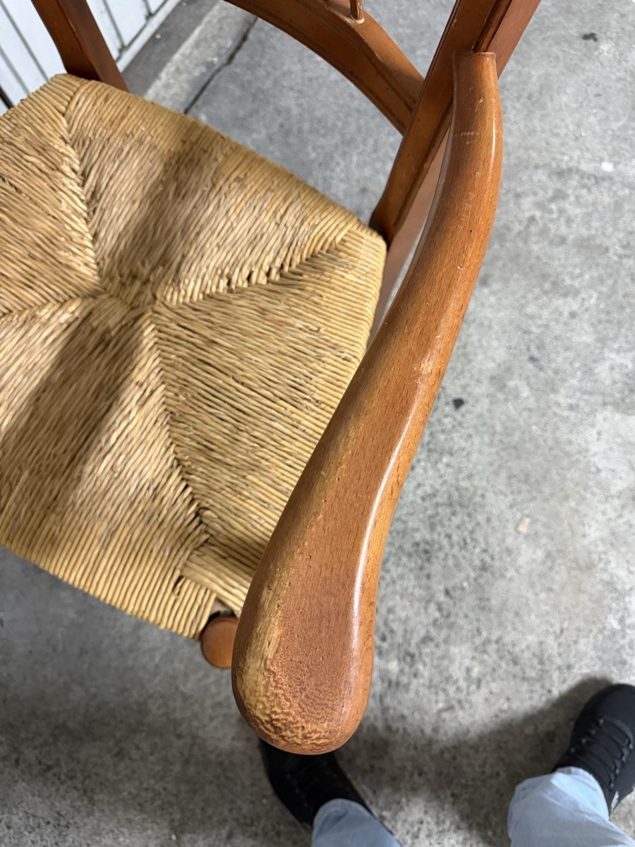 Sedie: Fauteuil / Chaise vintage provençale – Usato da Genève venduto da monica24 5