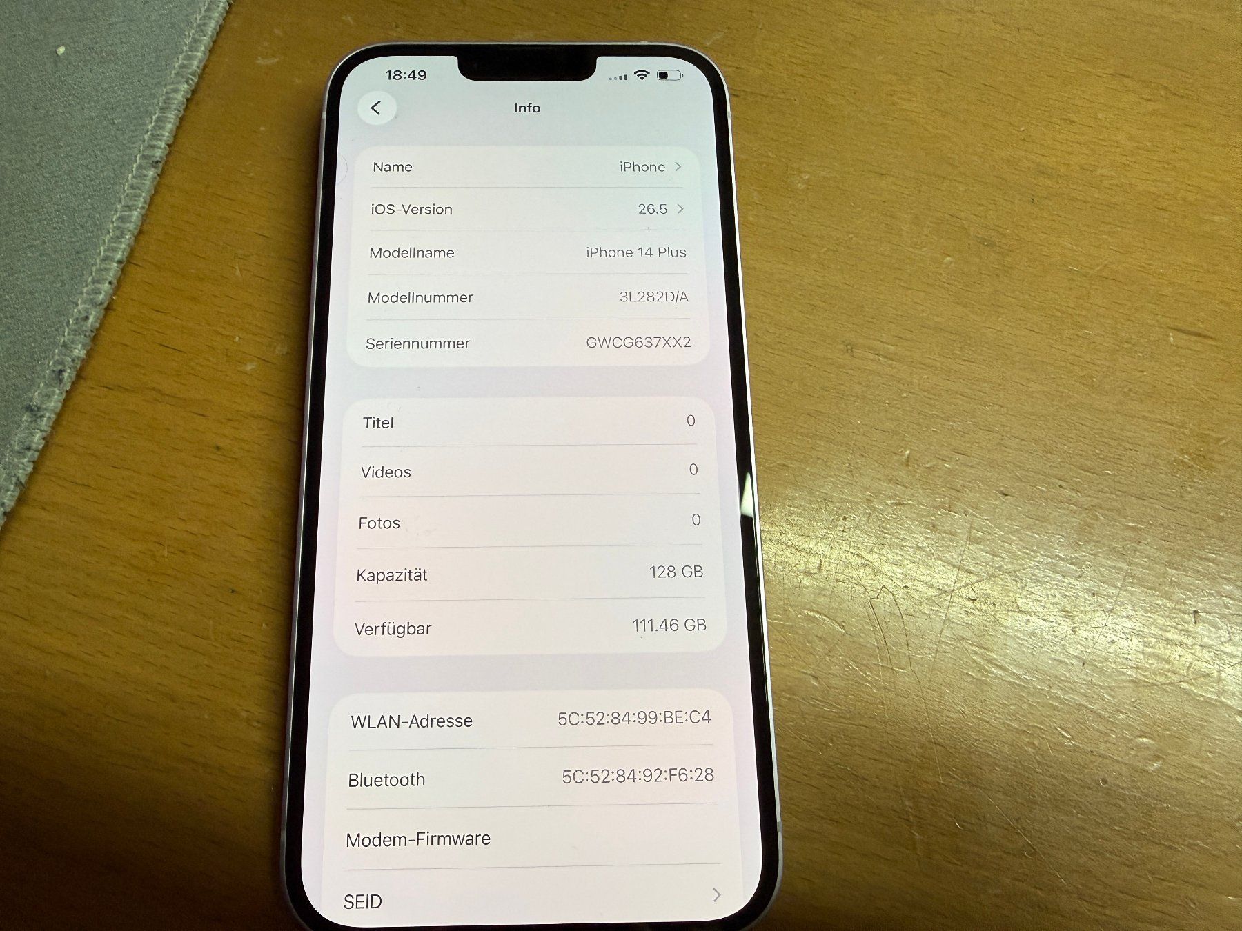 Apple Telefoni cellulari / Smartphones: Iphone 14 Plus 128Gb – Usato da Au SG venduto da bah_6f5w 4