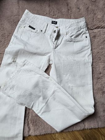 d&g weiss grösse 26 dolce gabbana jeans