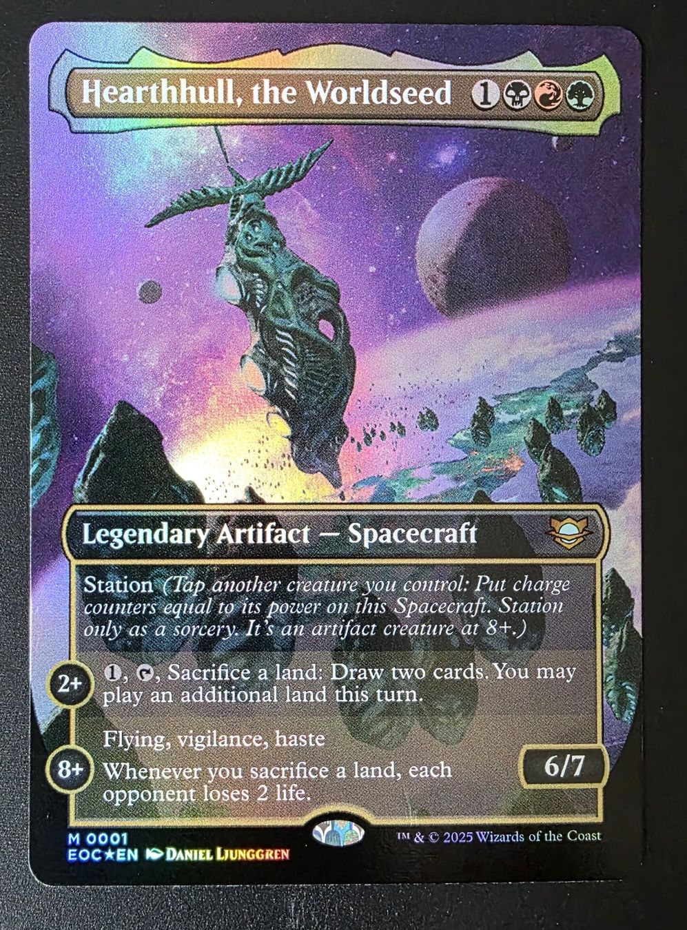Magic The Gathering Sammelbilder & Trading cards: Hearthhull, the Worldseed - Foil - MTG – Gebraucht aus Zürich von Semagets
