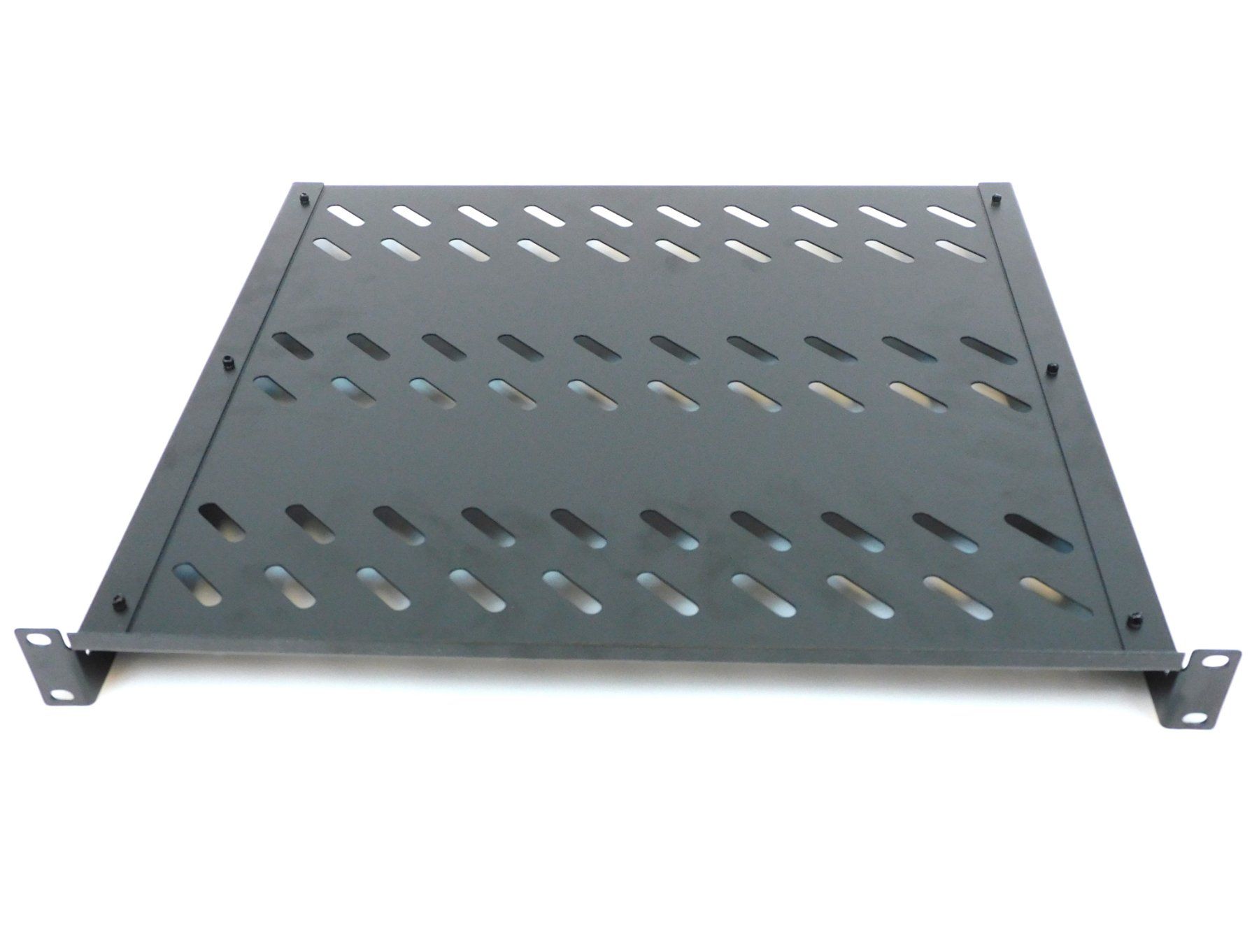 Racks & Cavalletti: DIGITUS 19" Fachboden schwarz – Nuovo e nell'imballaggio originale da Schaffhausen venduto da Restwert_SH 3