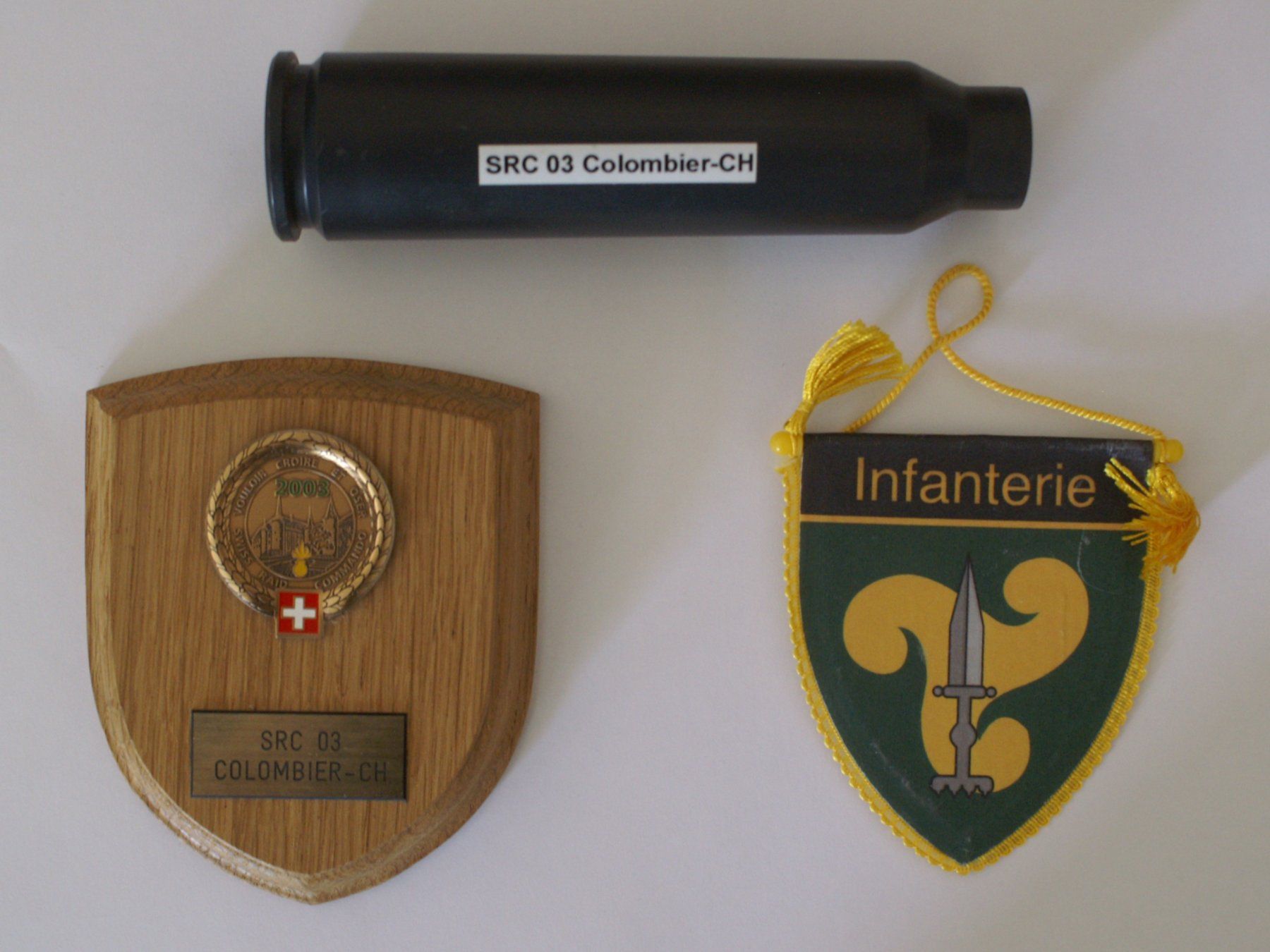 Schweizer Armee Placchette & Badge: Swiss Raid Commando 2003 divers objets /  verschiedene Sache – Usato da Gorgier venduto da S_Riond