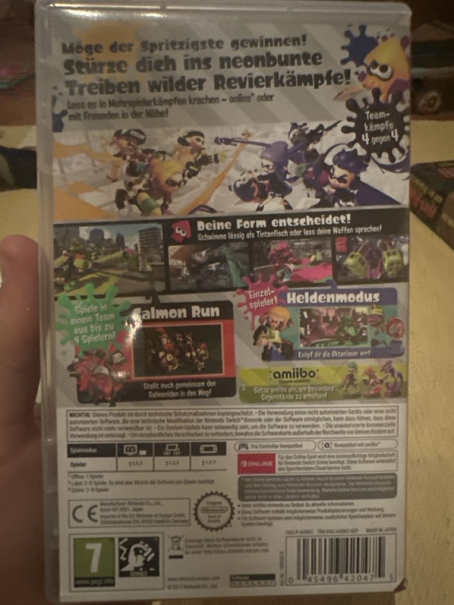 Nintendo Giochi: Splatoon 2 Nintendo Switch  – Usato da Lützelflüh-Goldb venduto da ama_l2lp 1