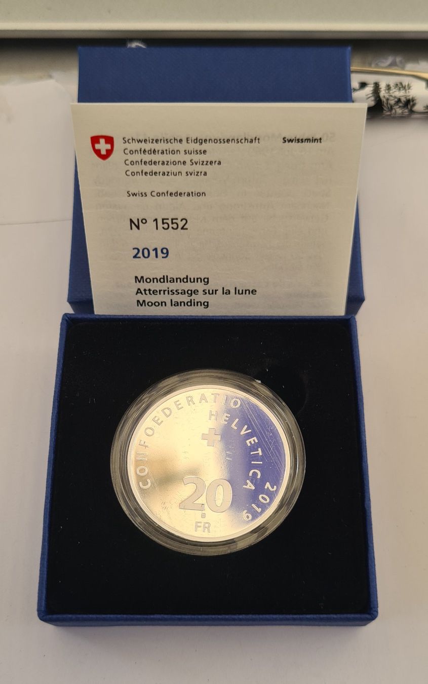 Alle Münzen: Monnaie commémorative 2019 – Neu und originalverpackt aus Estavayer-Le-Lac von limo-nade 2