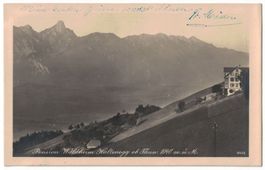 Haltenegg ob Thun, Pension Waldheim, gelaufen 1921