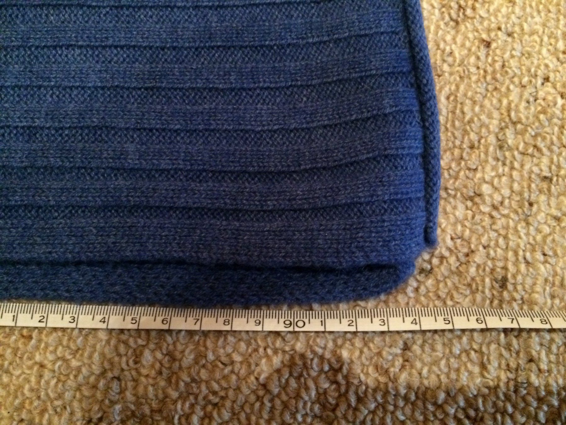 Foulard & Sciarpe: Damenschal Wolle-Kaschmir & Handschuhe, blau – Nuovo (secondo la descrizione) da Buchs AG venduto da ReaNaTsch 5