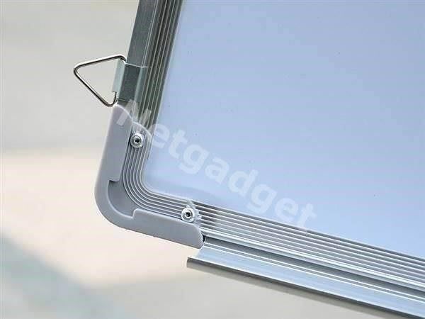 Lavagne: Weisswandtafel von 80x60cm aus Aluminium – Nuovo e nell'imballaggio originale da Yverdon-les-Bains venduto da Netgadget_SARL 5