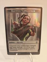 Magic Ellywick Tumblesturm / Wolf Token