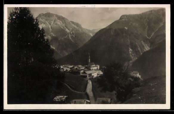 Cartoline postali: AK Sent, Panorama mit Kirche, 1925 – Usato da Berlin venduto da bartko-reher