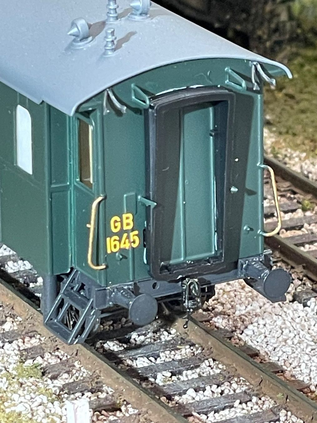 Born Modellini di ferrovie: Born, GB Postwagen F 1645 – Nuovo (secondo la descrizione) da Krummenau venduto da ferrotech 8
