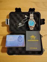 Addiesdive 2521 Armbanduhr Saphirglas Edelstahl 316L