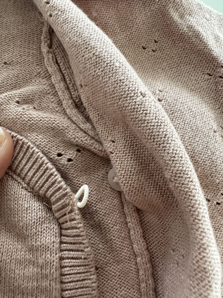 H&M Completi: Baby Strickset Wickeljacke & Strampler Rosa – Usato da Arbon venduto da leu_g29t 4