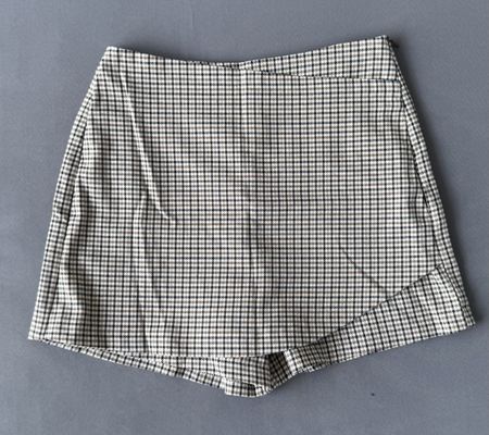 Check Skirt-Shorts