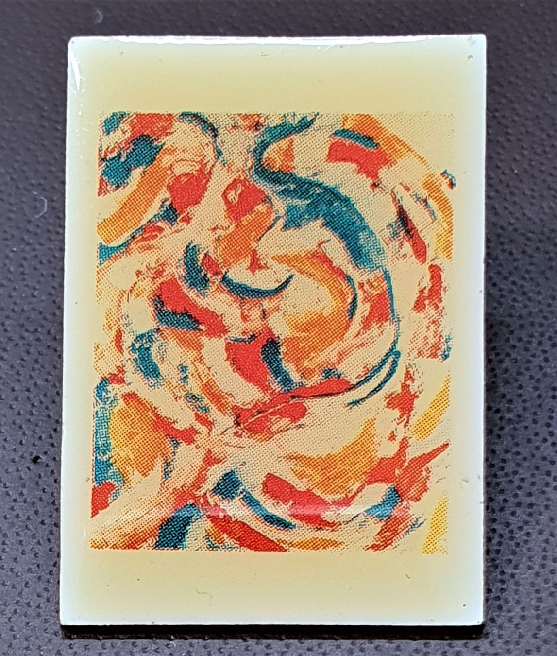 Poster & Bilder: Q908 - Kunst Pin Bild Wolf Bottinelli / Tiger 85 – Gebraucht aus Reinach BL von Boston-Verkauf