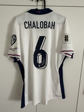 Trikot England Chalobah matchprepared & signiert