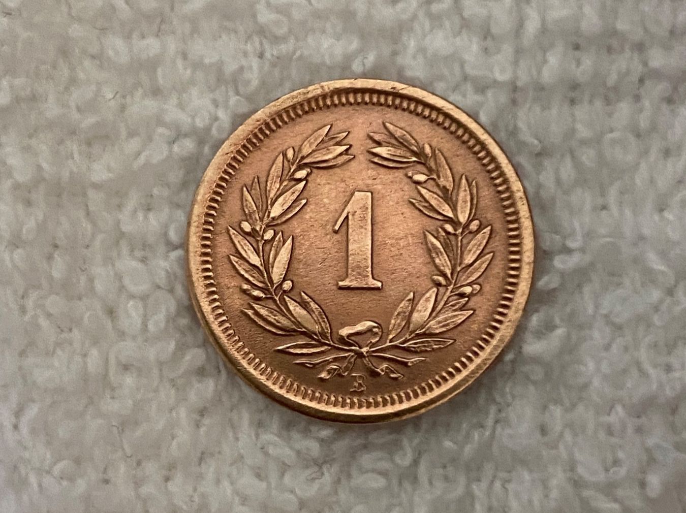 Tutti le monete: 1 centime/Rappen 1894 – Usato da Nyon venduto da Ilmi09 1