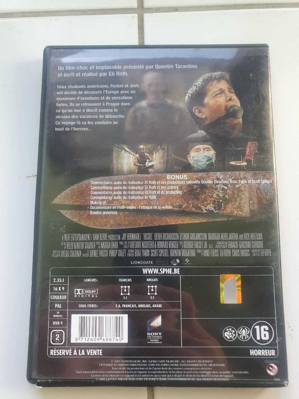 Tutti i DVDs: Hostel (DVD, Quentin Tarantino Presents) Uncensored! – Usato da Etoy venduto da SamuelausderSchweiz 1