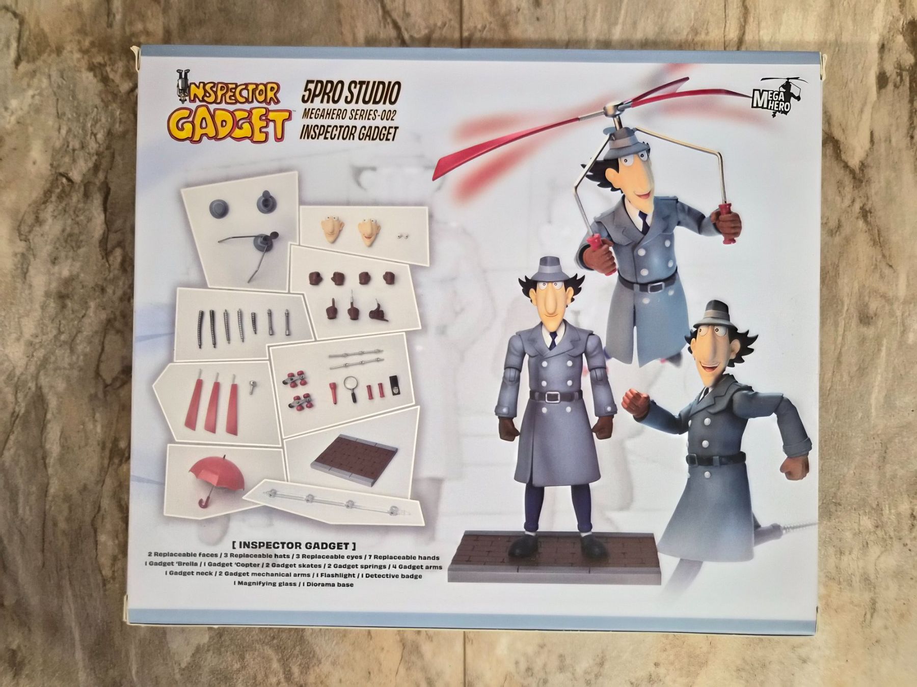 Figuren: Inspecteur Gadget – Neu und originalverpackt aus Bévilard von CHUCKMAVIS 1