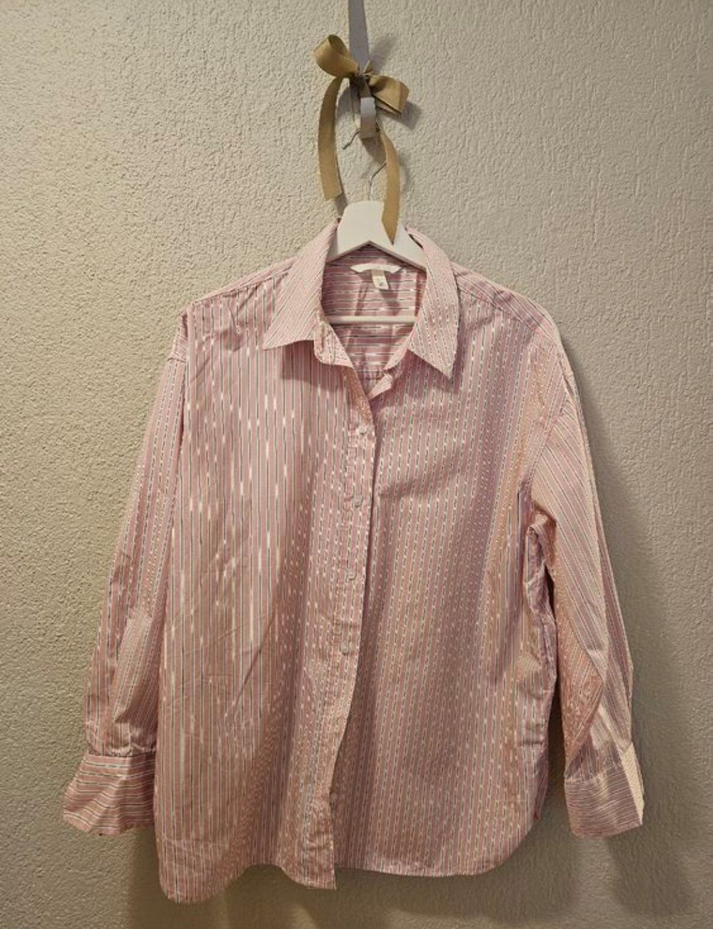 H&M Camicette: H&M Bluse, gestreift, Gr. M, 100% Baumwolle – Usato da Basel venduto da ayhan82