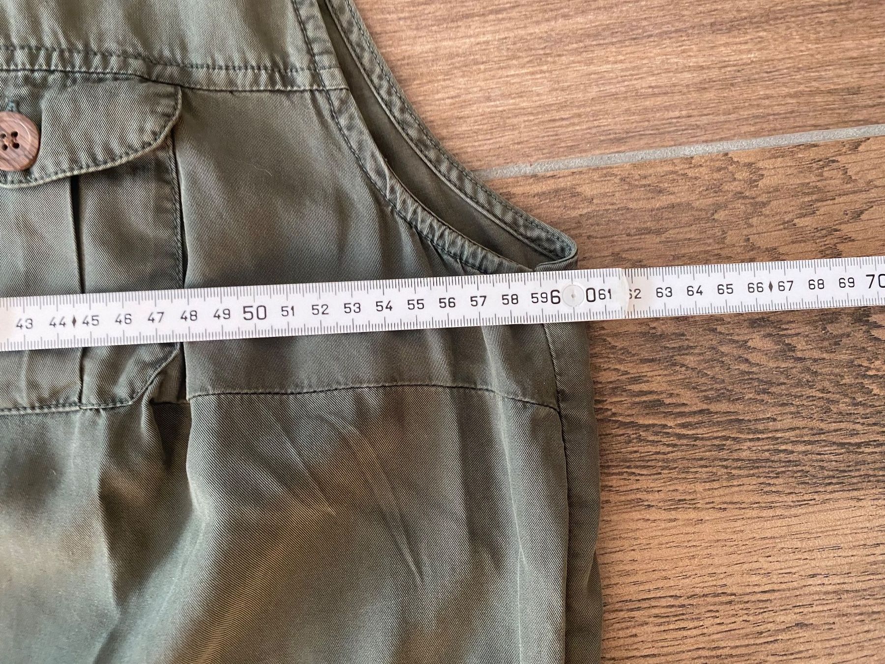 Top: Ulla Popken Weste / Top leicht oliv Gr. 46 / 48 – Nuovo (secondo la descrizione) da Arlesheim venduto da san_w9vr 4