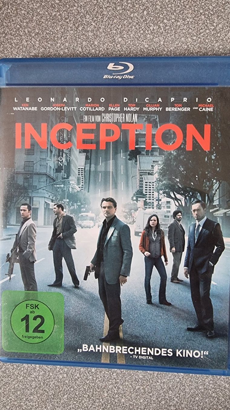 Tutti i DVDs: Blu Ray - Innception / Leonardo DiCaprio – Usato da Oetwil am See venduto da fineli2