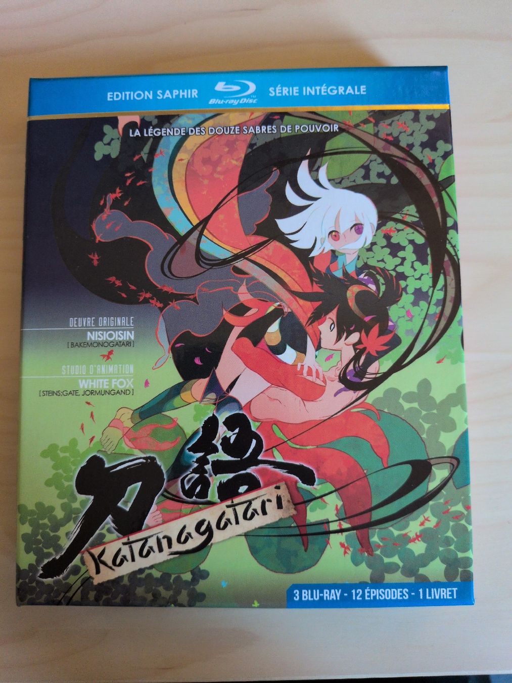 Tutti i DVDs: Katanagatari Edition Saphir Blu-ray Intégrale 3 disques – Nuovo (secondo la descrizione) da Gland venduto da Kyostal