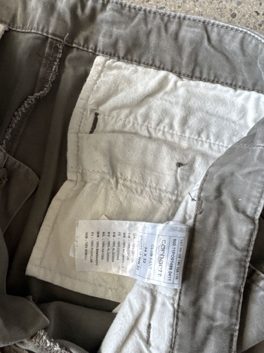 Carhartt Pantaloni: Carhartt Hose grau Grösse 34x32  – Usato da Zollikofen venduto da Warmhals 1