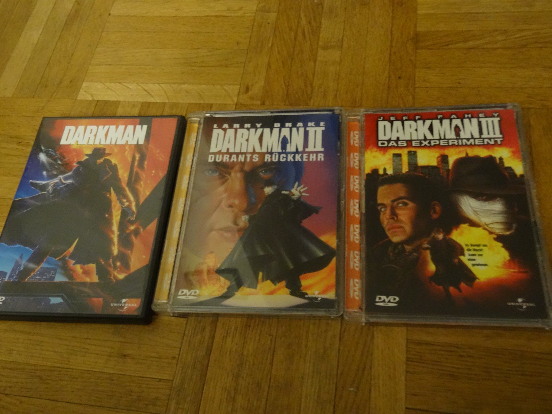Tutti i DVDs: Darkman 1 + 2 + 3 Trilogie - DVD – Usato da Olten venduto da Disc-Verkauf